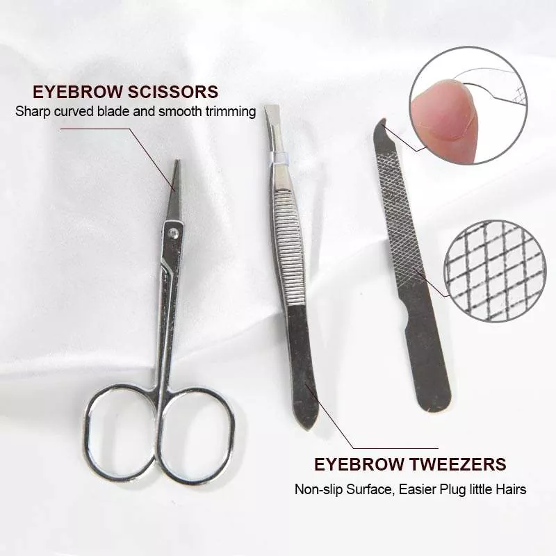 6Pcs Manicure & Pedicure Set Kit Stainless Steel Nail Tools