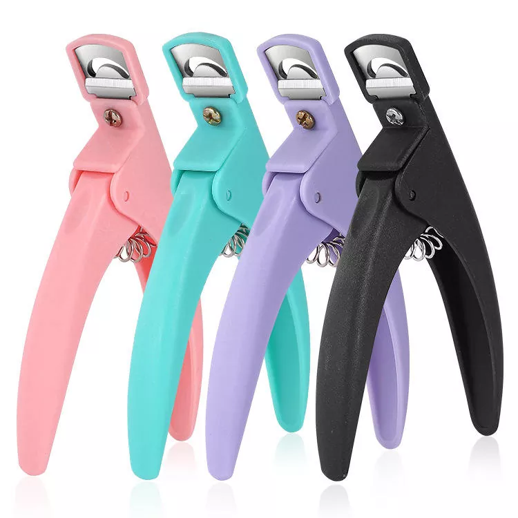 U-Shaped False Nails Cutter Fake Edge Clippers